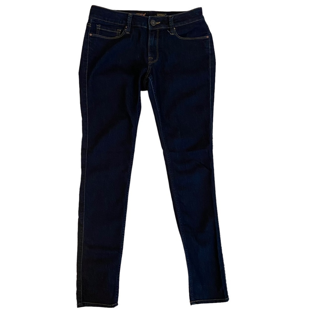Mavi jeans Alexa mid rise skinny very lightweight and stretch denim dark blue 28
